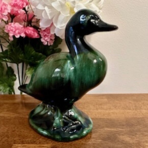 Blue Mountain Pottery Standing Duck Figurine Vintage Canadian BMP Wildlife - Picture 2 of 4